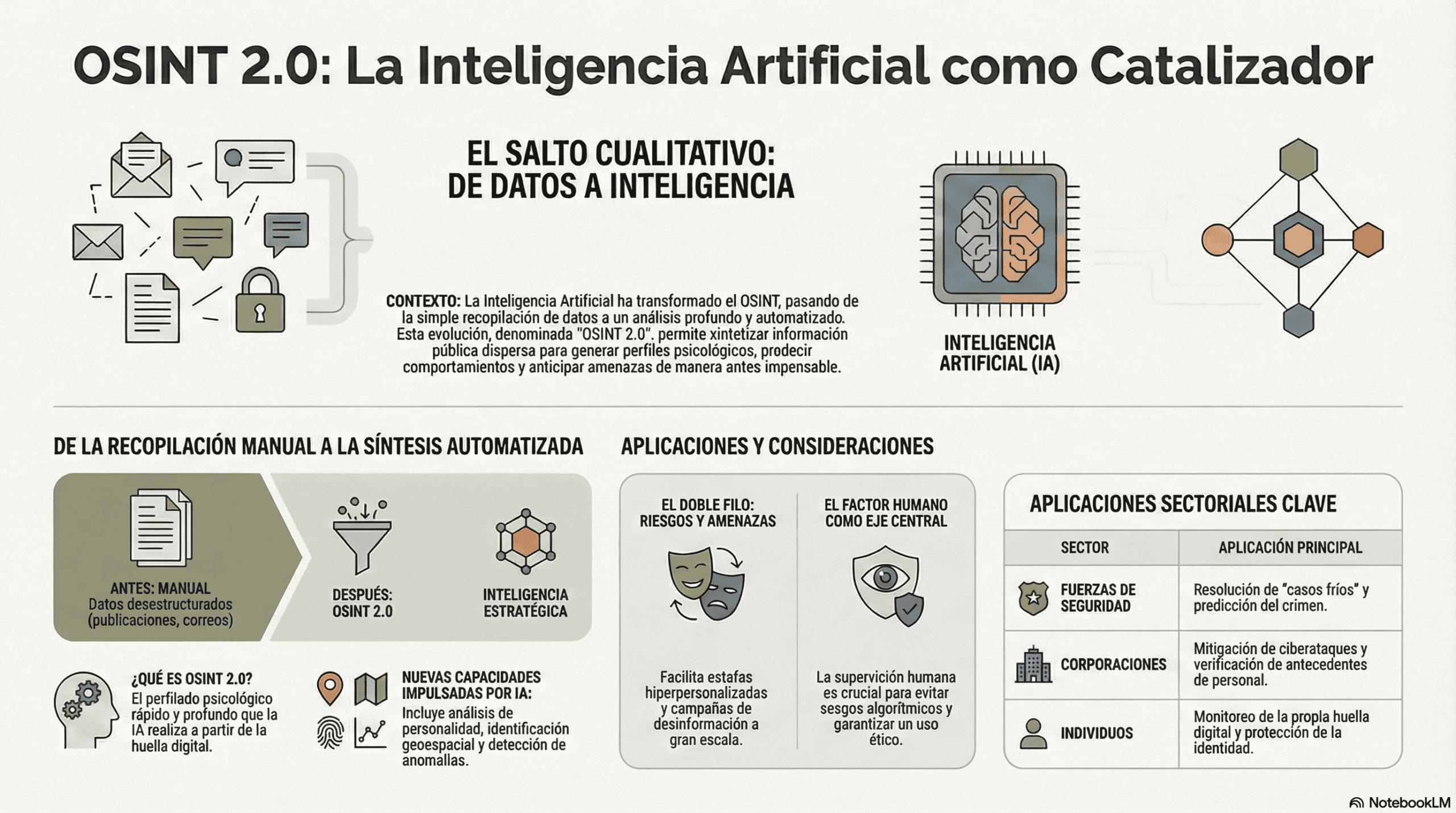 Uso de IA en OSINT – Inteligencia de fuentes abiertas